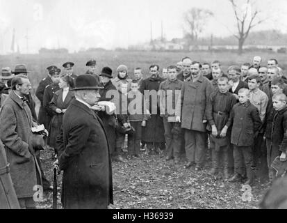 Emigration von deutschen Siedlern aus Russland, 1929 Stockfoto