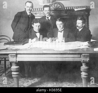 Friedensabkommen zwischen der Ukraine und Deutschland, 1918 Stockfoto