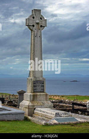 Flora MacDonald Denkmal an der Kilmuir Friedhof, Isle Of Skye, Schottisches Hochland, Schottland Stockfoto