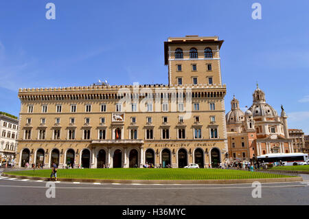 Assicurazioni Generali Versicherung Gebäude in Rom Stockfoto