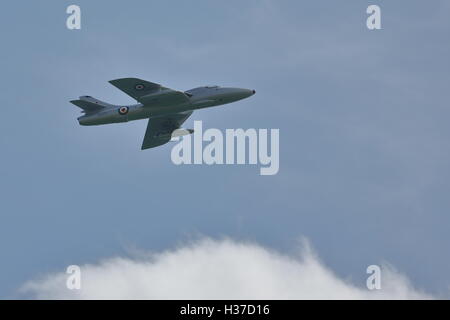 Hawker Hunter T.7 XL577 in Abingdon Luft & Land Show Stockfoto