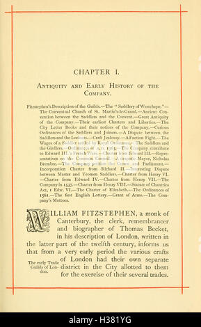 Eine beschreibende und historische Schilderung der Gilde Sattler von Stadt von London BHL215