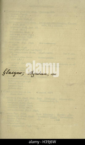 Dieser Katalog enthält eine detaillierte Liste und Beschreibung der in Schottland gefundenen Käferarten und bietet Einblicke in die Verbreitung und Identifizierung dieser Insekten in der Region. Stockfoto