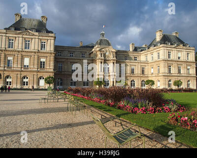 Jardin du Luxembourg in Paris Stockfoto