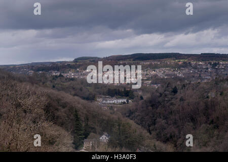 Abraham Höhen Abraham Höhen Land Seite Wolken Stockfoto