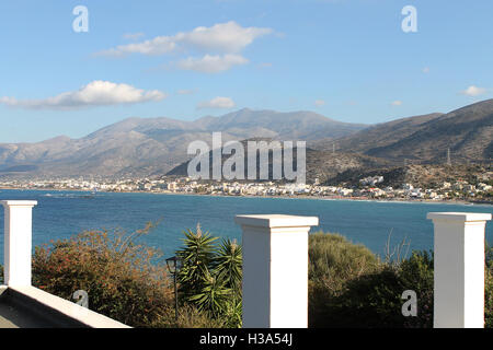 Szenen aus der Horizon beach Hotel Stalida-Stalis-Kreta Stockfoto