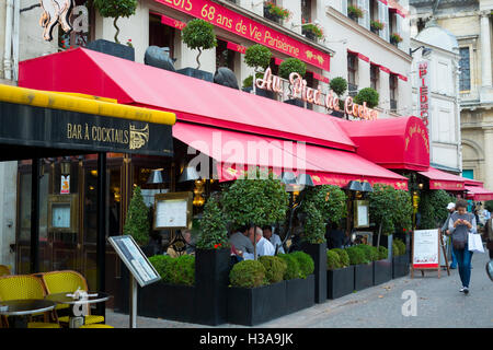 Au Pied de Cochon Restaurant, Paris, Frankreich Stockfoto