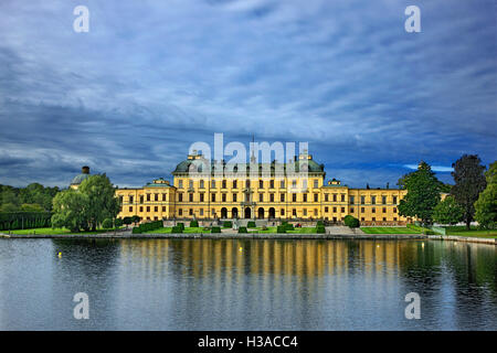 Tägliche Kreuzfahrt nach Drottningholm Palace und Mälarsee aus Stockholm, Schweden. Stockfoto