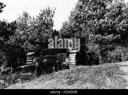 Deutsche Panzer IV während der westlichen Kampagne, 1940 Stockfoto