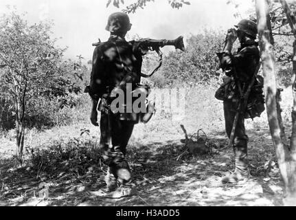 Deutsche Vorhut an der Ostfront, 1941 Stockfoto