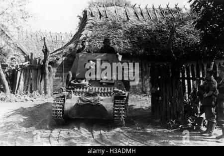 Deutscher Jagdpanzer an der Ostfront, 1941 Stockfoto