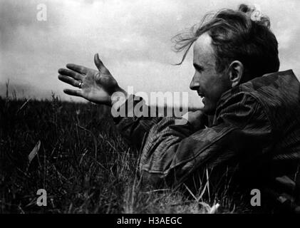 Deutscher Soldat am Südabschnitt der Ostfront, Mai 1942 Stockfoto