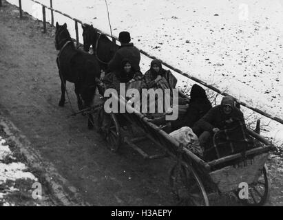 Wolhynien-deutschen Migration nach Deutschland, 1939 Stockfoto