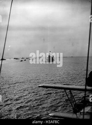 Deutsche Marine vor Memel, 1939 Stockfoto