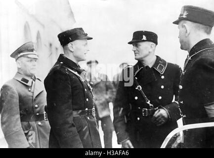 Ernst Neumann und Memel deutschen Sicherheitsdienst (Memeldeutsche Ordnungsdienst), 1939 Stockfoto