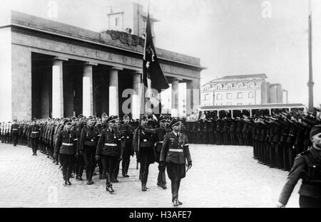 Hitler-Jugend-Delegation in Bukarest, 1940 Stockfoto