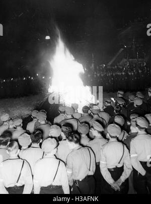 Nationale sozialistische Mittsommerfest in Berlin, 1937 Stockfoto