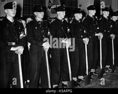 Rentry der Hitler-Jugend, 1938 Stockfoto