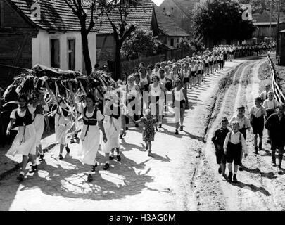 Pfingst Lager der Jungmädel in Templin, 1938 Stockfoto