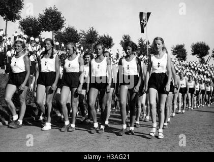 Turnfest der Berliner Schulen, 1935 Stockfoto