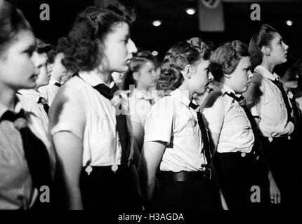 Engagement der Jugend, Berlin 1941 Stockfoto