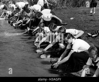 Jungmädel Camp, 1938 Stockfoto