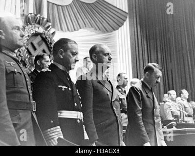 Reichstagssitzung an der Berliner Kroll-Oper, 1941 Stockfoto