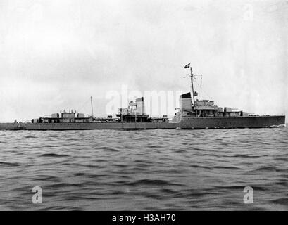 "Der Zerstörer"Leberecht Maass'', 1937" Stockfoto