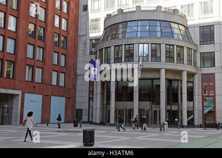 New York University Gebäude einschließlich Tisch Hall, Henry Kaufman Management Center und der Stern School of Business Stockfoto