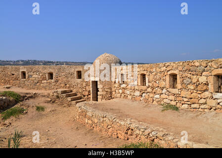 Rethymnon-Stadt Griechenland Franzensfeste Festung Wahrzeichen Architektur Stockfoto