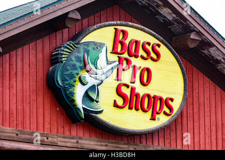 Der Bass Pro Shops Shop in Manteca, Kalifornien Stockfoto