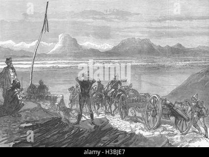 AFGHANISTAN die afghanischen Krieg ein erster Blick auf Kandahar 1879. Der illustrierte London News Stockfoto