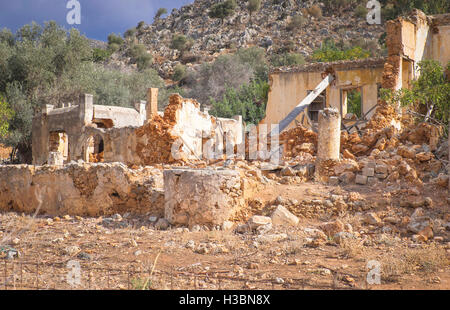 Das Kloster von Agia Triada, Kreta Stockfoto