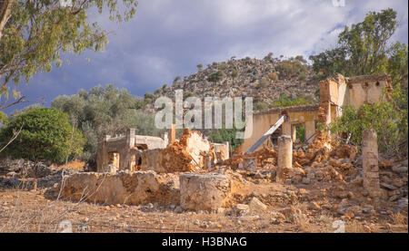 Das Kloster von Agia Triada, Kreta Stockfoto