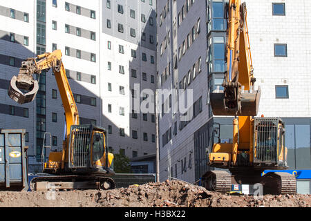 Der Abriss des historischen Futurist Kinos in Renshaw Street, Liverpool, Merseyside, England Stockfoto