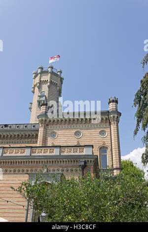 Schloss Montfort, Langenargen, Bodensee, Baden-Württemberg, Deutschland Stockfoto