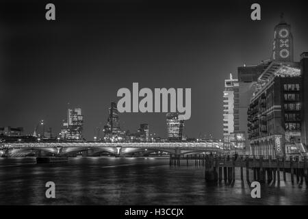 Oxo Tower auf der Themse Stockfoto