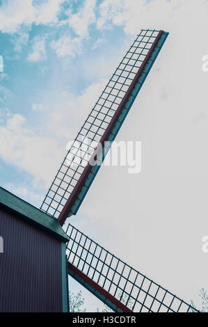 Nahaufnahme des traditionellen Windmühle Stockfoto