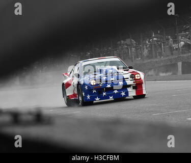 Jack Tetley, Opel Manta V8, Bernies V8s, amerikanische Speedfest IV, Brands Hatch, Juni 2016. Autos, Autosport, Brands Hatch, c Stockfoto