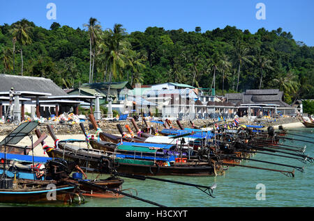 Bucht von Koh Phi Phi Don, Thailand Stockfoto