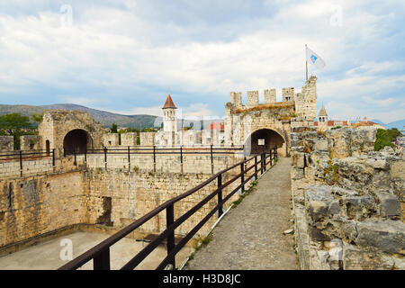 Kamerlengo Burg, Kroatien Stockfoto