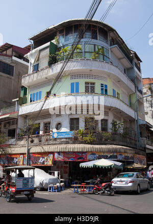 Kambodscha Volkspartei Gebäude in Phnom Penh, Kambodscha Stockfoto
