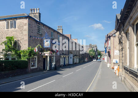 Bridge Street in Belper, Derbyshire Stockfoto