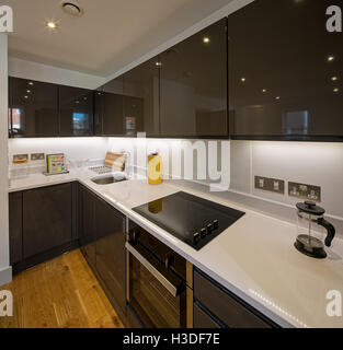 Umwandlung des alten London-Wirtshaus und Luxus-Appartements Stockfoto