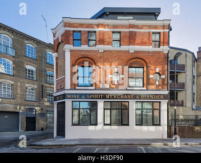 Umwandlung des alten London-Wirtshaus und Luxus-Appartements Stockfoto