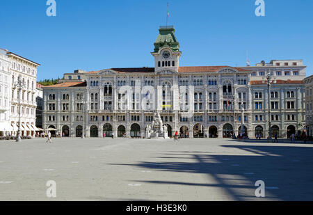 Triest, Italien, Palazzo del Municipo, Rathaus Stockfoto