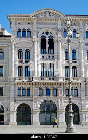 Triest, Italien, Palazzo del Municipo, Rathaus Stockfoto