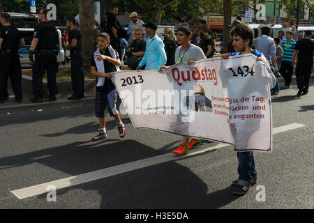 Internationaler Quds-Tag in Berlin, Deutschland Stockfoto