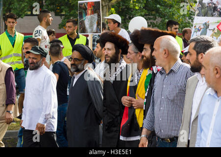 Internationaler Quds-Tag in Berlin, Deutschland Stockfoto