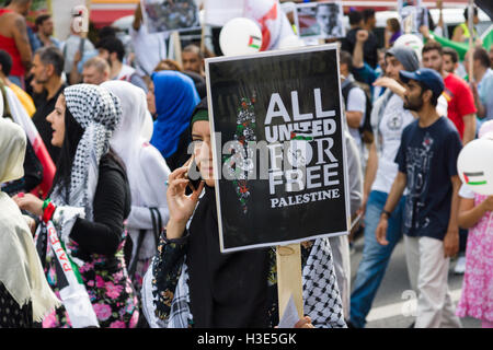 Internationaler Quds-Tag in Berlin, Deutschland Stockfoto